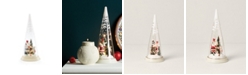 Lenox Merry & Magic Light-Up Santa & Friends Glass Cone